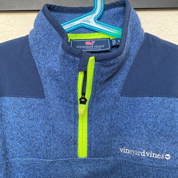 Vineyard vines Boys' Harbor Fleece Shep Shirt - Picture 2 of 7
